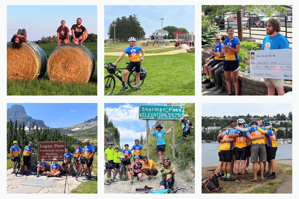 Cross Country cycle highlights - Northern Tier