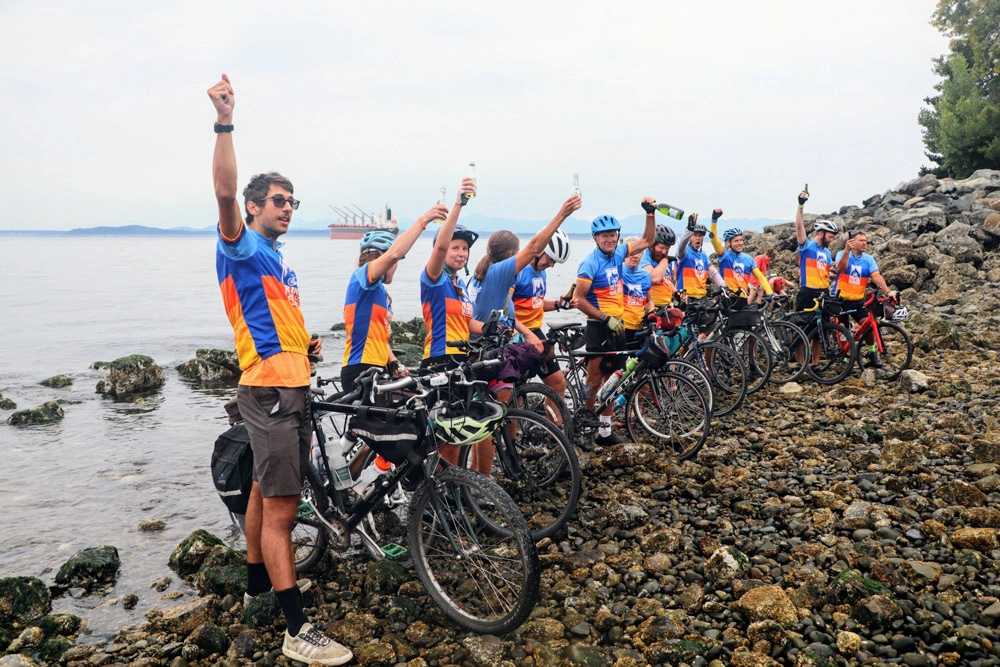 Cross Country MS bike ride - Northern Tier