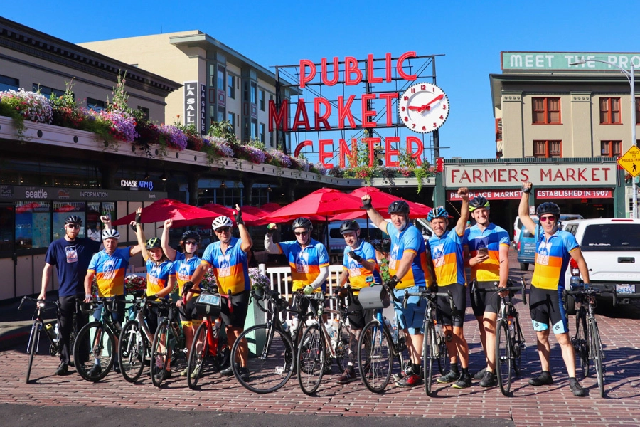 Pacific Coast MS bike ride