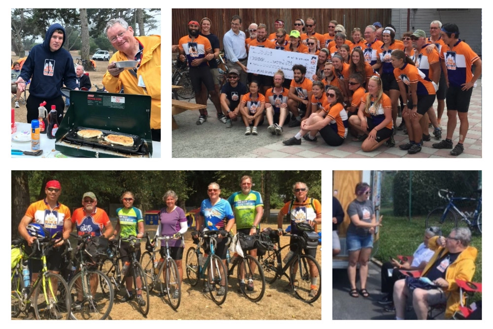 Pancake breakfasts, a trip of a lifetime, friends made along the way, and safety lectures. All part of the care you'll receive on a Bike the US for MS cycling event.