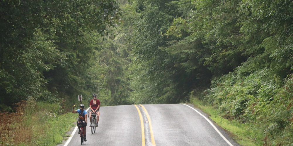 The Hoh Rainforest on the Olympic Peninsula Bike Tour