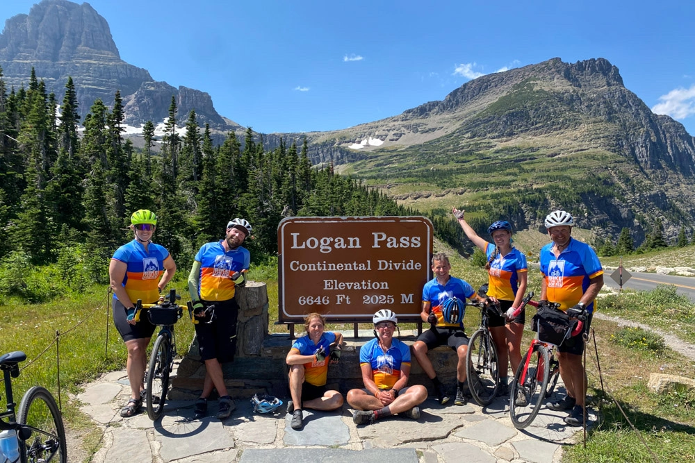 Let's visit Glacier National Park next summer on the Northern Tier cross country cycling route.